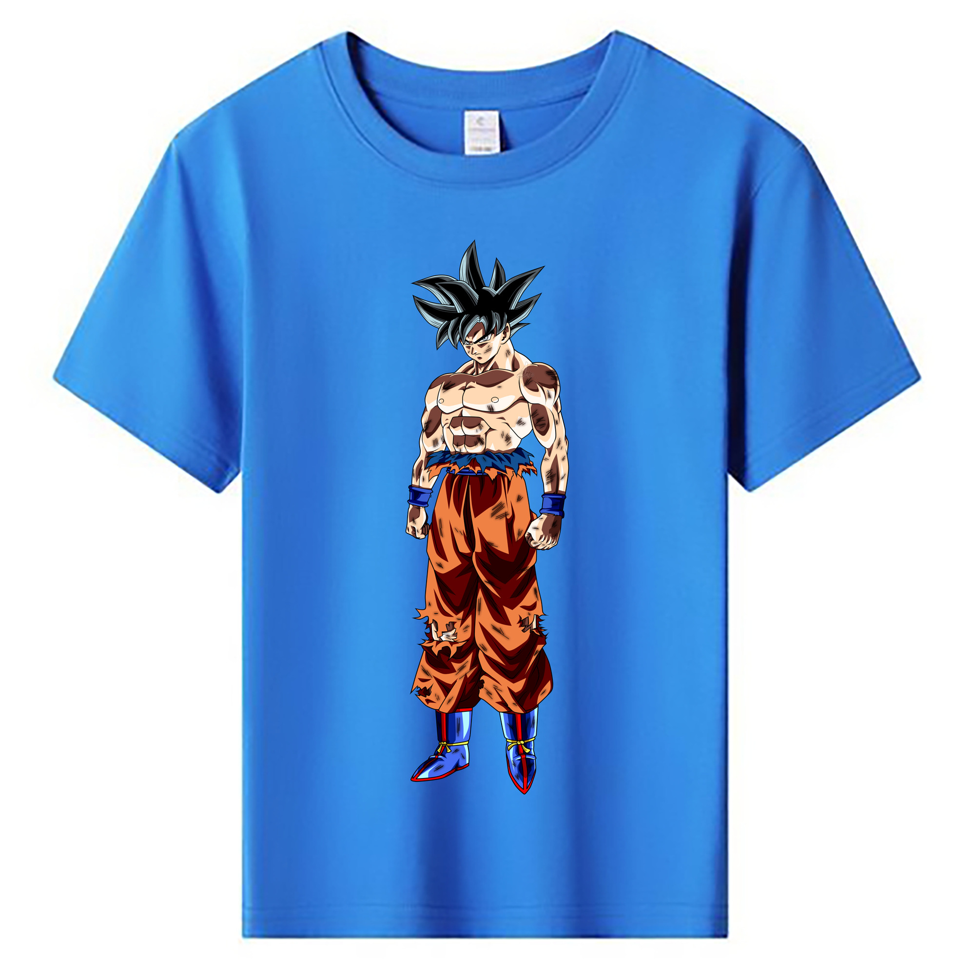 （画像用） ドラゴンボール 孫悟空（そん ごくう）Son Goku カカロット DRAGON BALL Kakarotto 綿100％キッズTシャツ（フロントプリント）